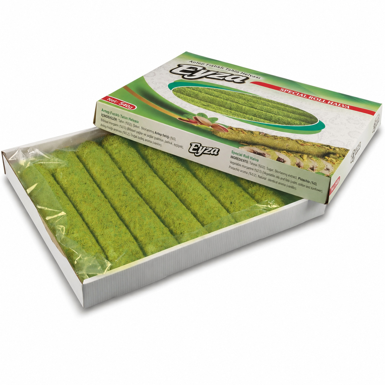 Rulo Helva Antep fıstıklı 