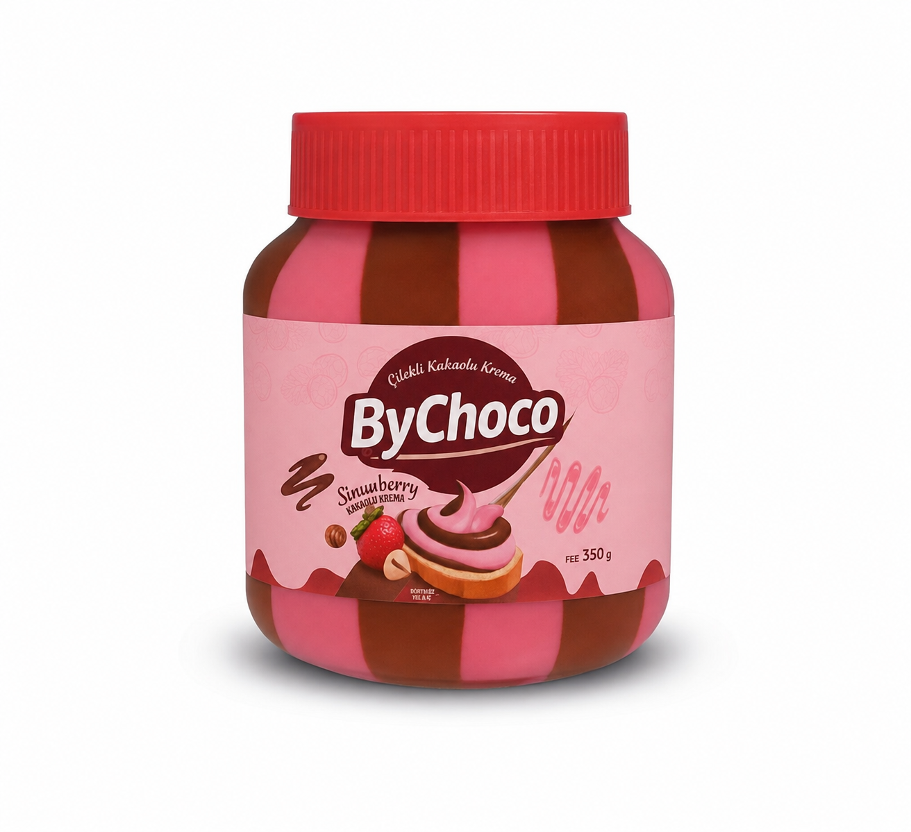 ByChoco Çilekli Kakaolu Krema